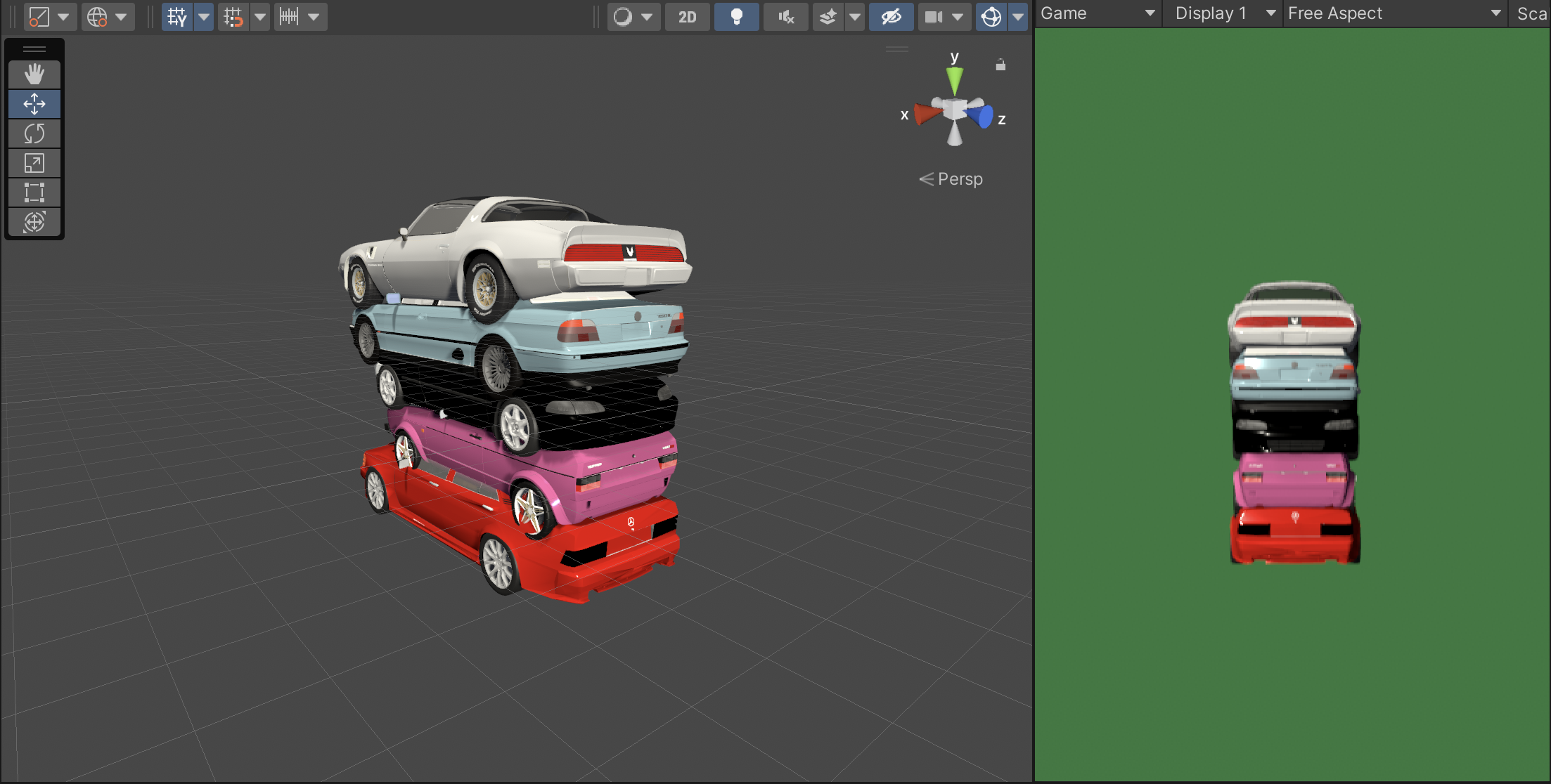 Trans Am Totem Model in Unity